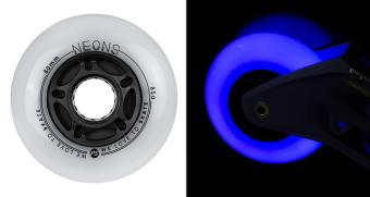 Powerslide Neons Blue (Világító LED-es) 80mm/85A