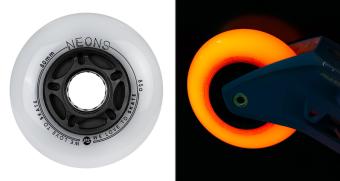 Powerslide Neons Orange (Világító LED-es) 80mm/85A